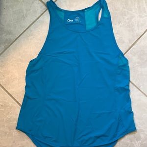 ZYIA Atomic Blue Panel Mesh Tank